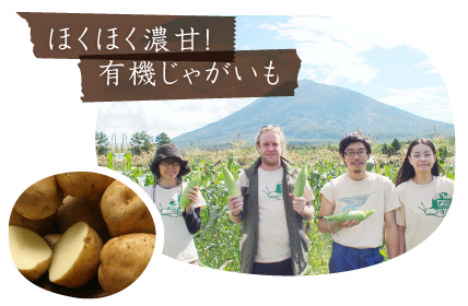 ほくほく濃甘！有機じゃがいも